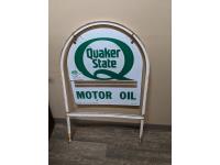 Double Side Quaker State Sign
