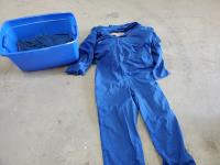 Tote of Mens Coveralls 
