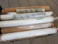 (8) Rolls of Poly and (2) Rolls of Plastic