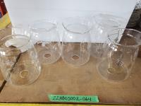(5) Vintage Glass Coffee Urns