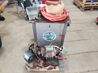 Stoux Valve Face Grinding Machine and Cabinet with Assorted Piece