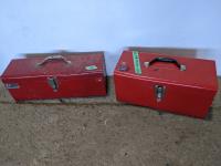 (2) Small Tool Boxes w/ Tools 