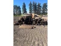 Qty of Railroad Ties and Dunnage