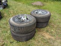 (4) Goodyear Ultra Grip 275/70R18 Tires On Mag Wheels