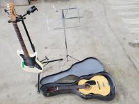 Shima 6 String Acoustic & Series a Electric Guitar