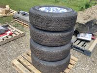 (4) Michelin Lt265/70R18 Tires and Rims
