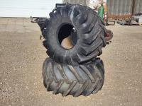 (2) Goodyear 21.5X16.1 Tires