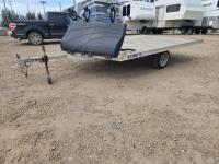 2015 Atomic S/A 13 Ft 2 Place Skidoo Trailer