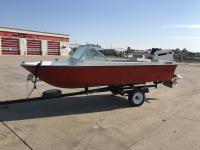 Aquarian 13 Ft Boat On S/A Trailer