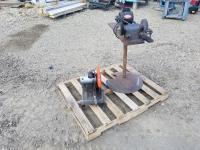 Portable Cut Off Saw & Bench Grinder On Stand