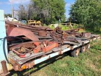 Assortment of Steel On TRI/A Trailer