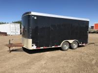2011 Mirage 8 X 16 Ft T/A Bumper Pull Enclosed Cargo Trailer