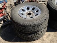 (2) 265/70R17 Tires W/Rims