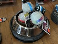 Pet Dishes w/ Toys