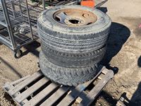(3) Miscellaneous Tires w/ Rims
