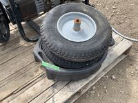 Wheel Barrow Tires w/ Oil Container