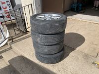 (4) 215/60R16 Tires w/Rims