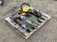 Wood Chop Saw w/ Miscellaneous Tools