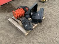 Gas Pump w/ ATV Box & Pylons