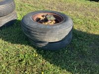 (2) 7.60-15 Tires w/ Rims