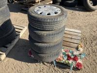 (4) 195/65R15 Tires w/ Volkswagen Rims