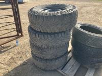 (4) 35X12.50R17 Tires w/ Rims