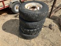 (4) 9.50R16.5 Tires w/ Rims