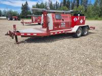 2011 Hayshed 16 Ft T/A Trailer w/ Frontier 20Kw Powertower