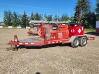 2011 Hayshed  16 Ft T/A Trailer w/ Frontier 20Kw Powertower
