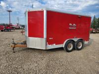2013 Wells Cargo  T/A 15 Ft Enclosed Trailer w/ Vac Unit