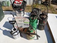    (2) 9.7L Jugs of Restore Chemical & (4) Hand Sprayers