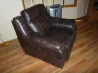    Leather Couch, Love Seat & Chair