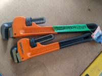 (2) Harden Pipe Wrenches