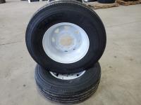 (2) Grizzly St235/80R16 Tires On Rims
