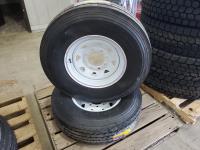 (2) Grizzly St235/85R16 Tires On Rims