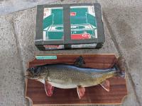 Coleman Camp Stove & Stuffed Trout 