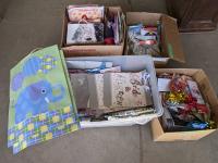 (4) Boxes of Party Supplies