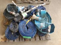 Qty of Lay Flat Hose and Water Pump