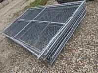 Qty of Chain Link Fence Panels 