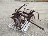 Antique Oliver Two Bottom Plow 