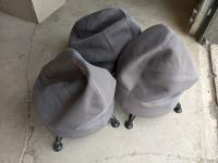 (3) Medicine Ball Chairs