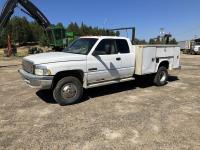 2001 Dodge Ram 3500 4X4 Extended Cab Dually Service Truck