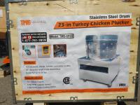 TMG Industrial CP23 23 Inch Chicken Plucking Machine
