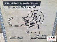 TMG Industrial DFP10 12V Portable Diesel Fuel Tank Transfer Pump