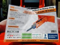 TMG Industrial HB90S 45-100 HP Skid Steer Hydraulic Hammer Breaker