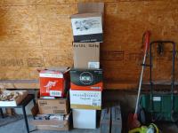 (5) Boxes of Screws, Nuts & Bolts and Home Repair Items