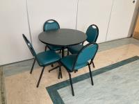 Round Table & (4) Chairs