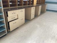 (5) Drawer Cabinets with Countertop