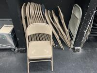 (17) Metal Folding Chairs