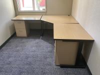 3 Piece Office Desk & Chair